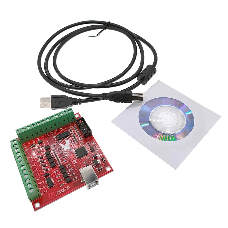 บอร์ดเบรกเอาต์ CNC USB MACH3 4 - Mach3 Usb Cnc Controller 4 Axis 100Khz บทวิจารณ์และราคา