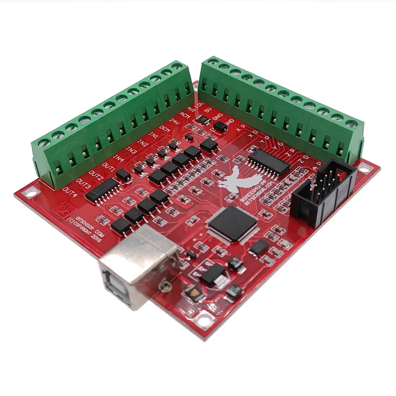 บอร์ดเบรกเอาต์ CNC USB MACH3 4 - Mach3 Usb Cnc Controller 4 Axis 100Khz บทวิจารณ์และราคา